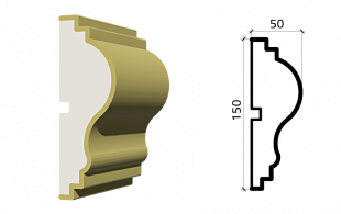 Молдинг М150/50