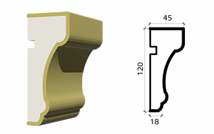 Молдинг М120/45