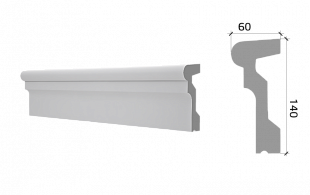 Наличник Н140/60