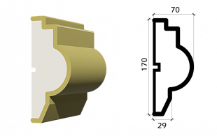 Молдинг М170/70