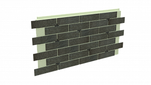 Термопанели BRICK STONE коричневый ЭППС