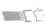 Подоконник П260/200