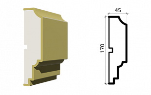 Молдинг М170/45-2