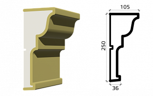 Молдинг М250/105