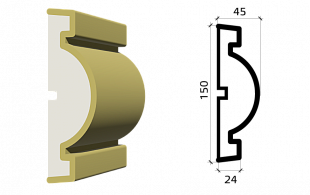 Молдинг М150/45
